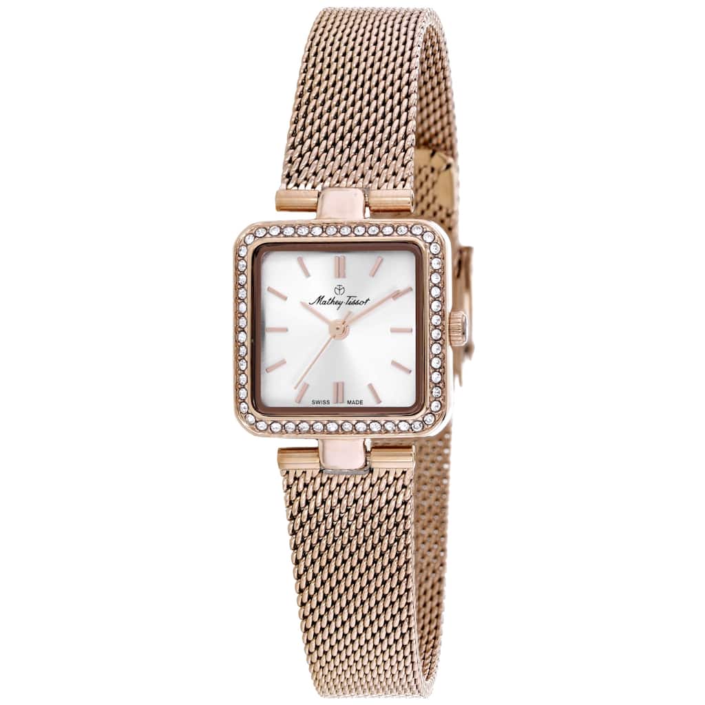 Mathey Tissot Women's Fleury XIV Silver Dial Watch - FOO2PI - 6 (36)