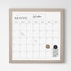 preview thumbnail 5 of 34, Martha Stewart Dry Erase Magnetic Monthly Calendar and with Woodgrain Frame