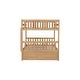 preview thumbnail 39 of 47, Rubber Wood 2 In 1 Full Over Full Bunk Bed with Twin Size Trundle,Convertible to 2 Full Size Beds
