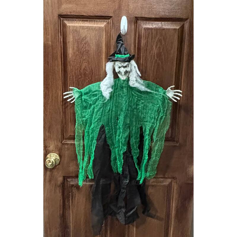 38" Halloween Hanging Witch, Set of 3