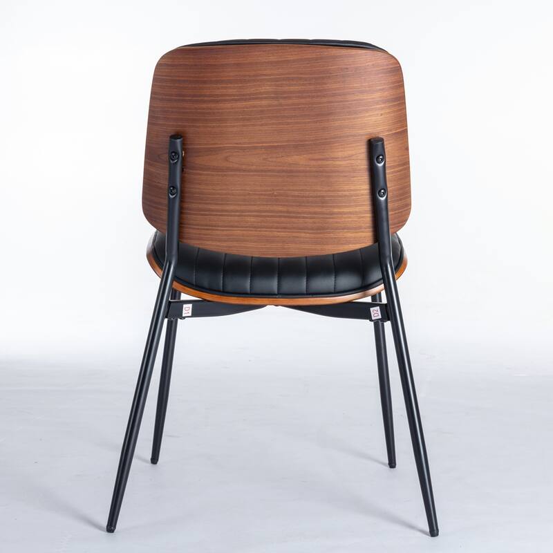 2PCS PU Dining Chair With Adjustable Foot