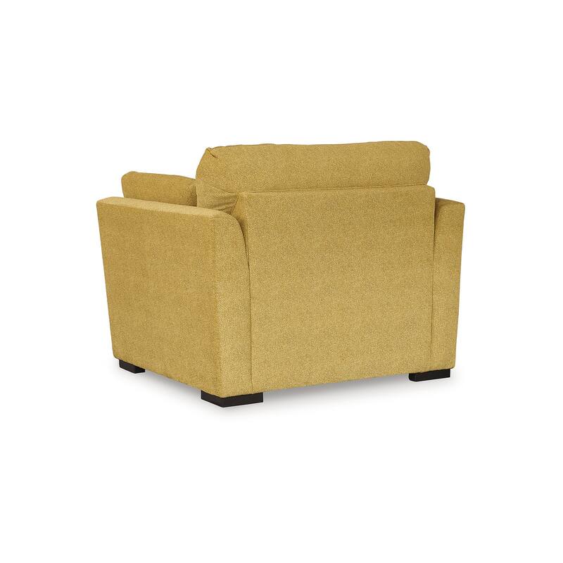Signature Design by Ashley Keerwick Yellow Oversized Chair - 48"W x 41"D x 39"H