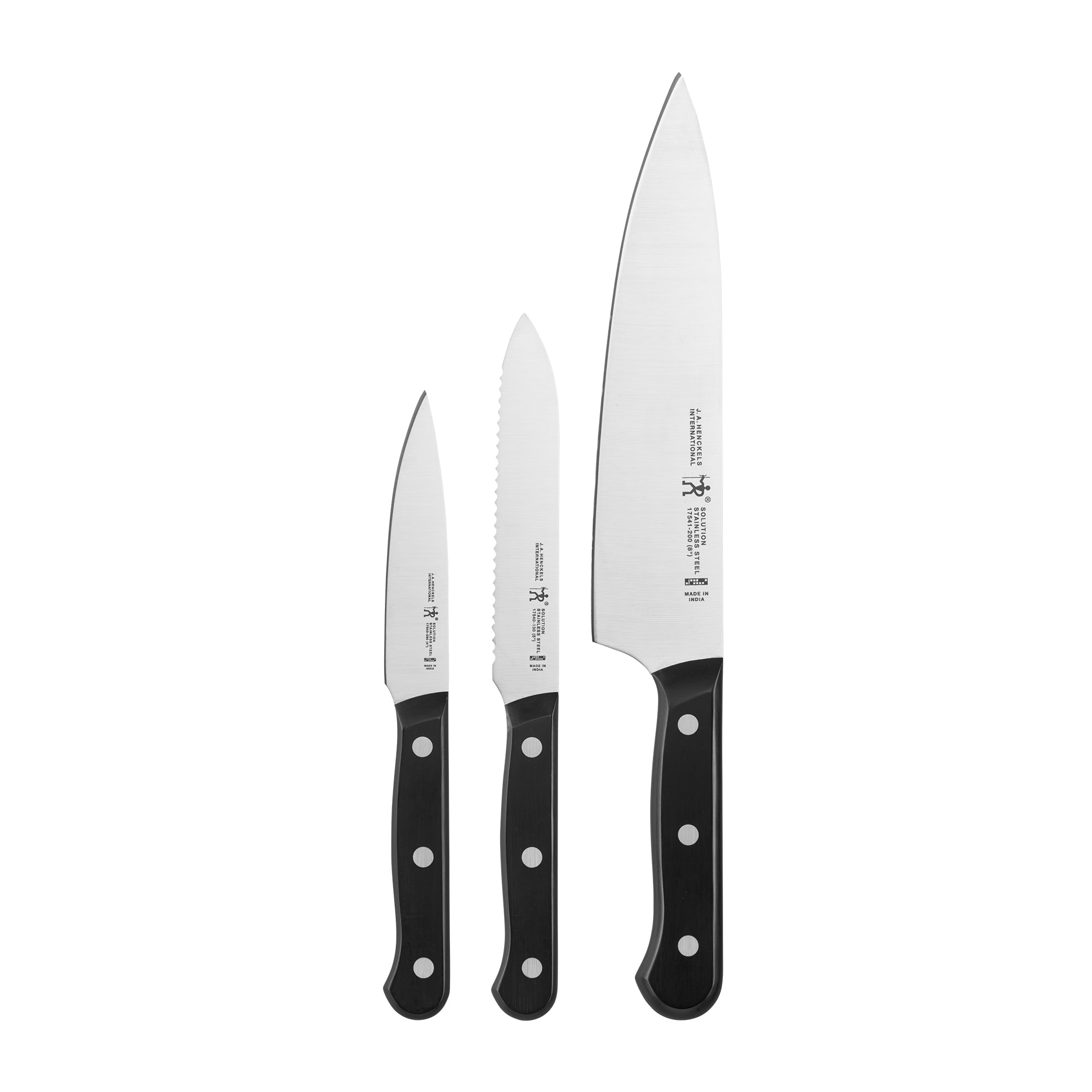 Shop J A Henckels International Solution 3 Pc Starter Knife Set Overstock 29761832