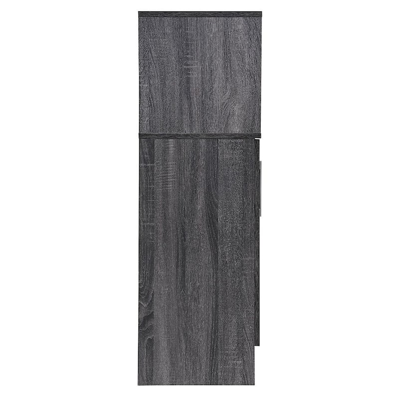 28" Modern WINE & BAR CABINET With 2 Doors