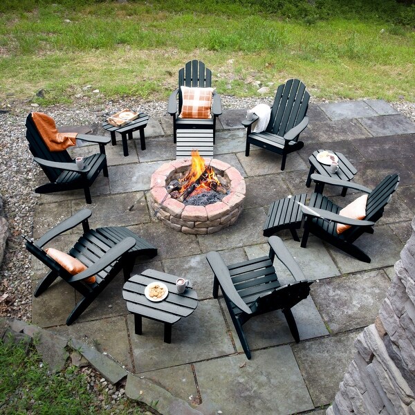 HIGHWOOD 12-Piece Adirondack Patio Conversation Set - On Sale