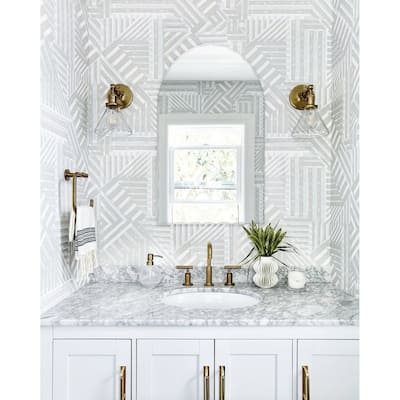 Rita Arch Modern Frameless Bathroom Vanity Mirror