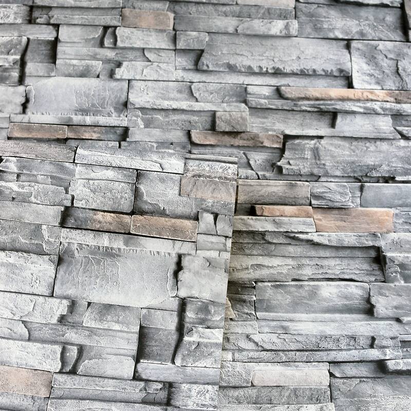 Arthouse Cornell Grey Slate Wall Wallpaper