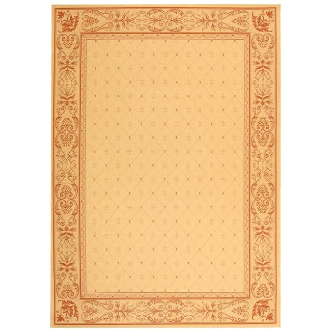 SAFAVIEH Courtyard Hendrina Indoor/ Outdoor Waterproof Patio Backyard Rug