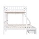 preview thumbnail 39 of 38, Space-Saving Triple Bunk Bed with Drawers and Guardrails