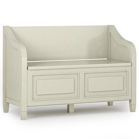 WYNDENHALL Hampshire SOLID WOOD 42 inch Wide Traditional Entryway ...