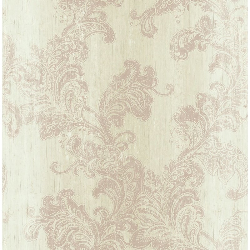 Seabrook Design Hestia Paisley Trail Unpasted Wallpaper
