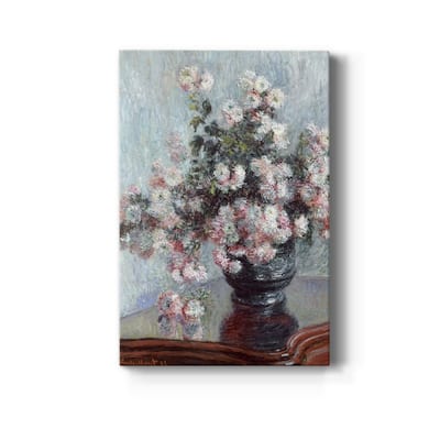 Chrysanthemums Premium Gallery Wrapped Canvas - Ready to Hang