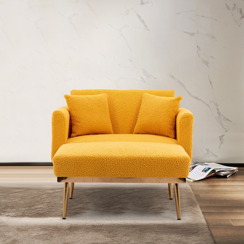 Clihome Upholstered Chaise Lounge