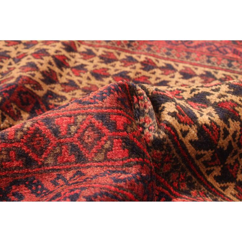 ECARPETGALLERY Hand-knotted Teimani Brown Wool Rug - 2'11 x 5'0