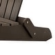 preview thumbnail 41 of 39, Plastic Folding Adirondack Chair
