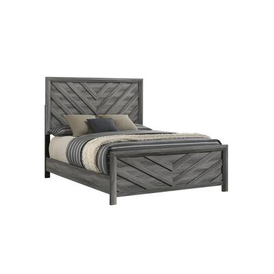 Modern Style Bed Made with Wood(Only Bed)