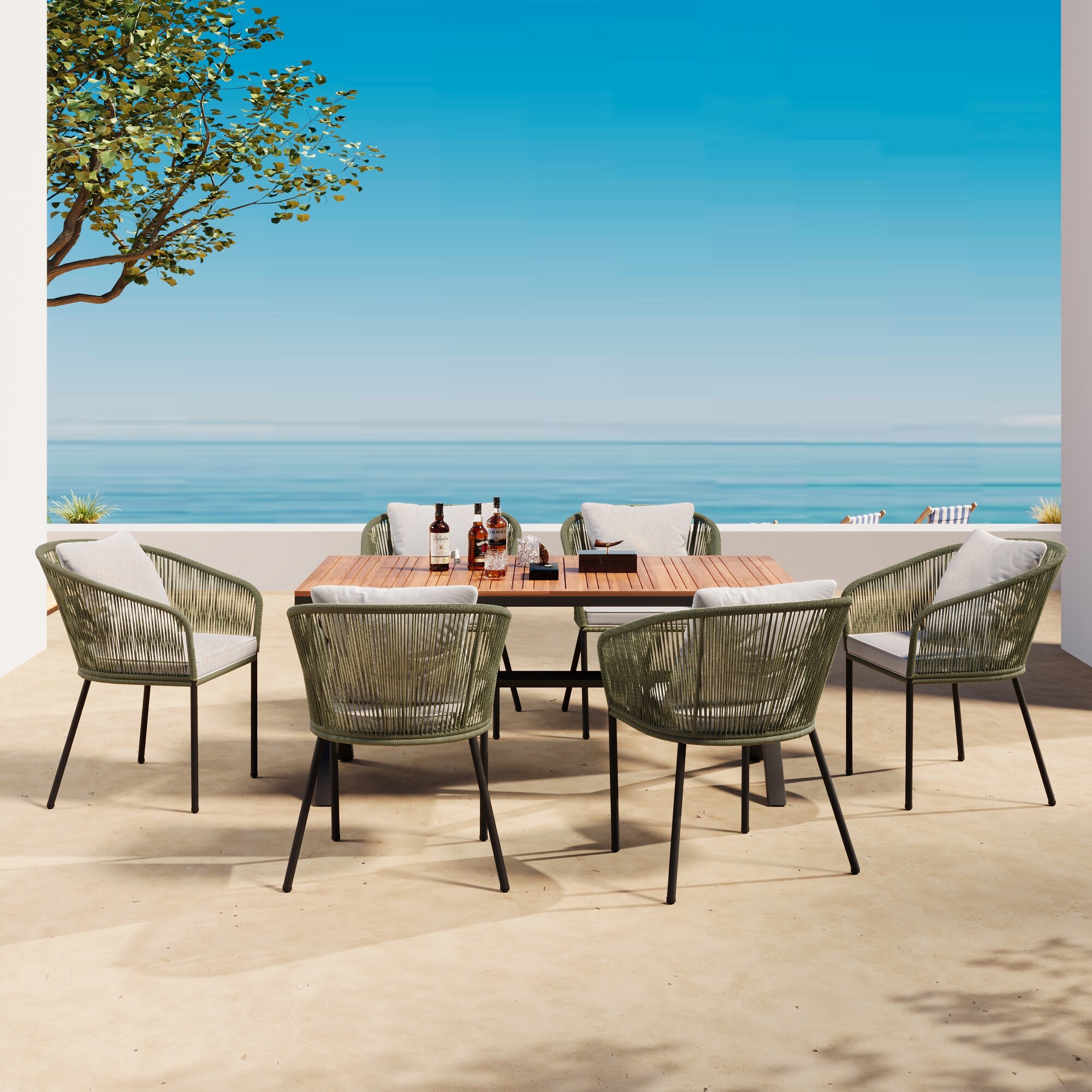 Complete patio set deals