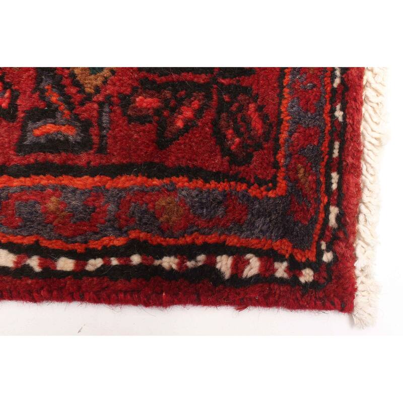 ECARPETGALLERY Hand-knotted Anadol Red Wool Rug - 4'0 x 7'4