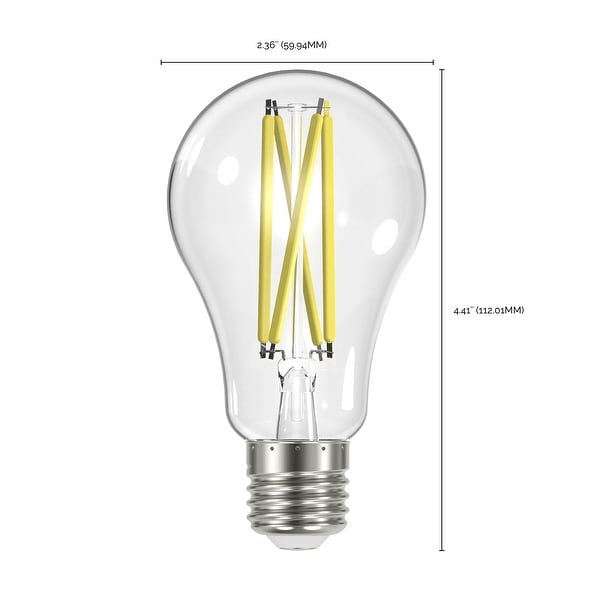 Clear 100 shop watt led bulbs