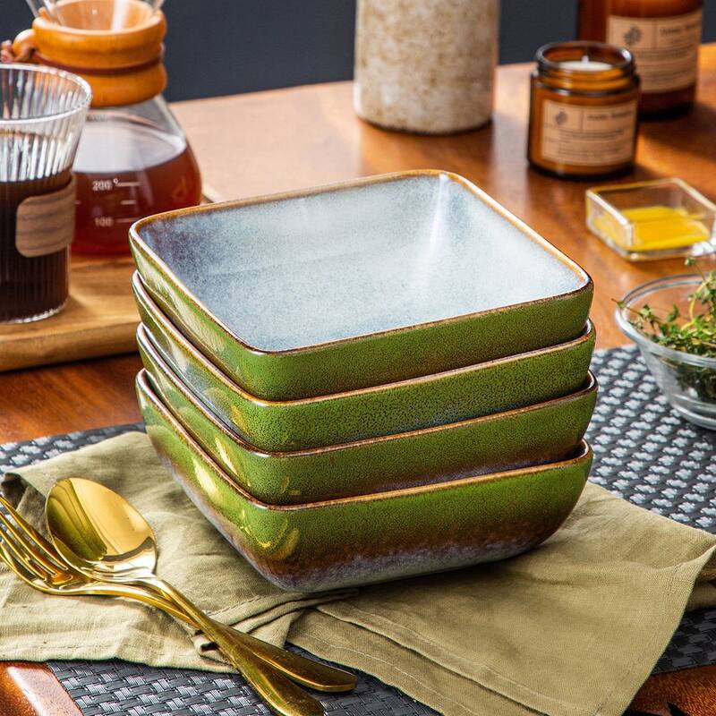 vancasso Stern Series Reactive Glaze Stoneware Plates Set