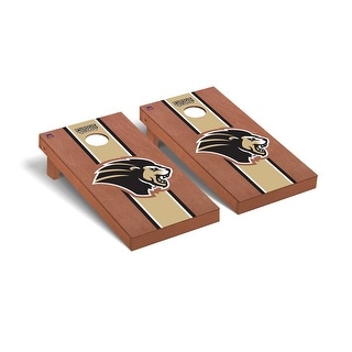 Purdue Northwest Pride Rosewood Cornhole Board Set