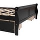 preview thumbnail 26 of 158, (Twin/Full/Queen)Curved Legs Design Platform Bed Frame with 4 Drawers