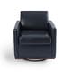 preview thumbnail 115 of 154, Set of 2 Modern Swivel Accent Armchairs Upholstered Arm Chairs