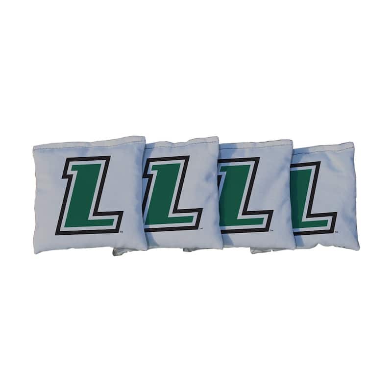 Loyola Maryland Greyhounds Grey Cornhole Bags - All-Weather Resin Filled