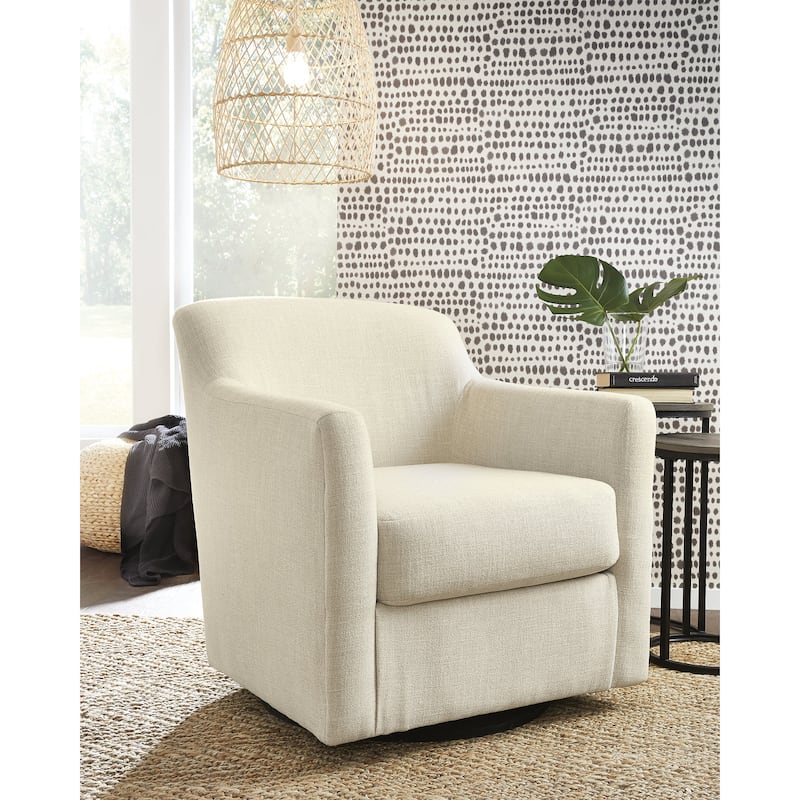 Bradney Swivel Accent Chair - 29"W x 32"D x 33"H - 29"W x 32"D x 33"H - Beige