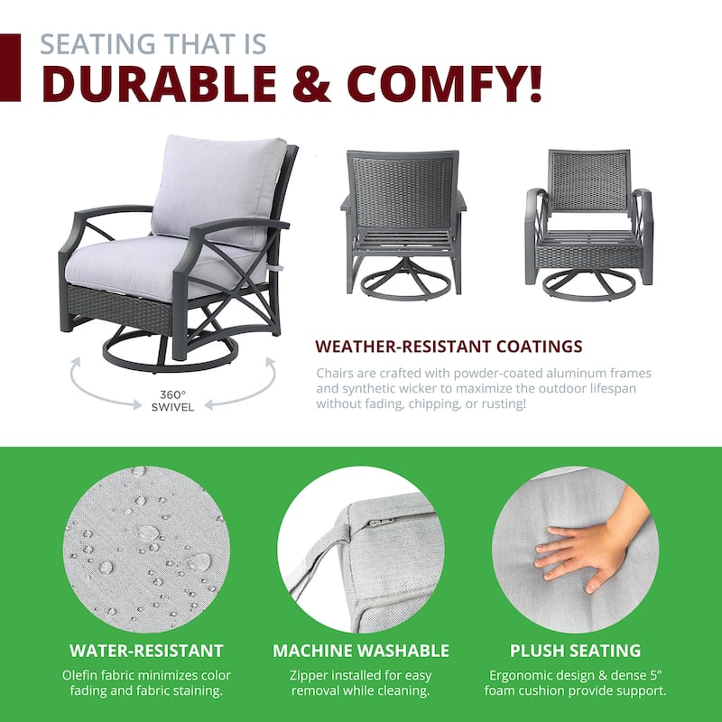 Outdoor Swivel Chairs for Patio