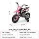 preview thumbnail 6 of 26, 12V Kids Electric Motorcycle with Traning Wheels