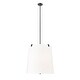 preview thumbnail 7 of 9, Z-Lite 3501P24 Weston 6 Light 24" Wide Pendant with Shade