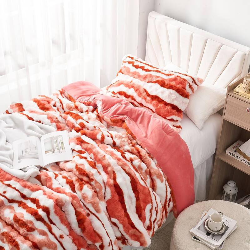 Southern Bacon aka Southern Belle - Coma Inducer® Oversized Comforter Set - Georgia Peach