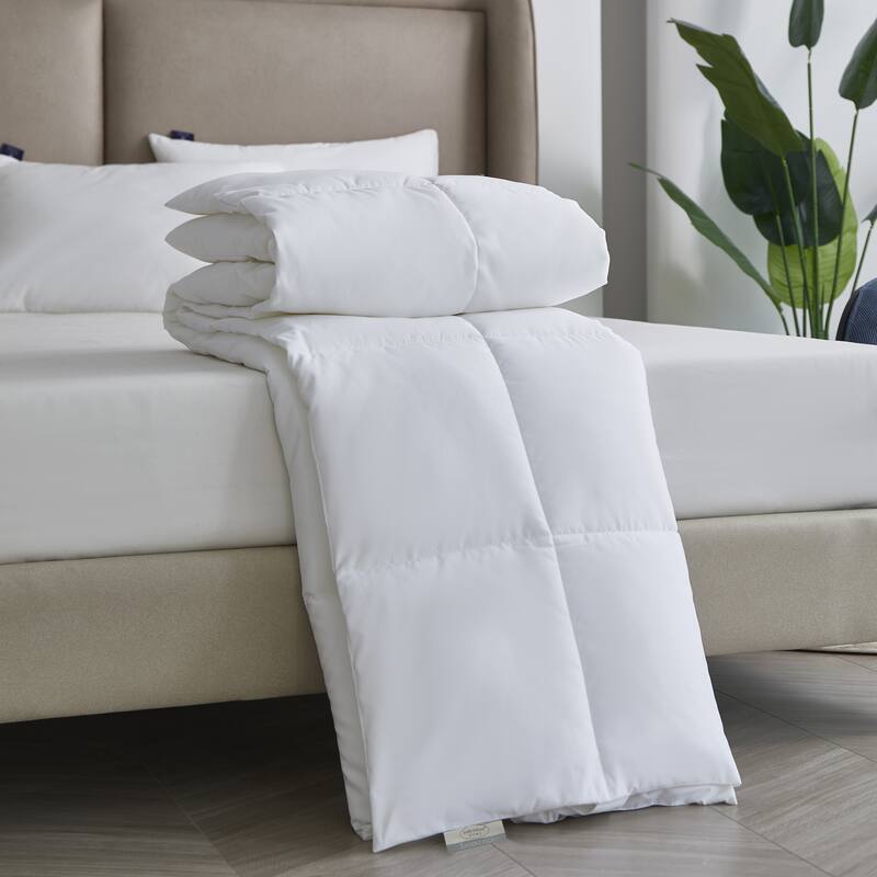 Brrr Pro Cooling Tencel Filled Mattress Pad - White