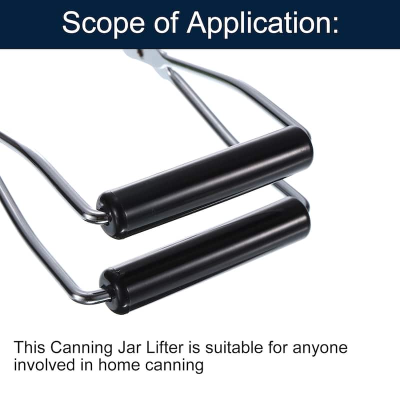 Canning Tools Kit Includes 1Pcs Canning Tongs,1Pcs Jar Lifter,1Pcs Measurer