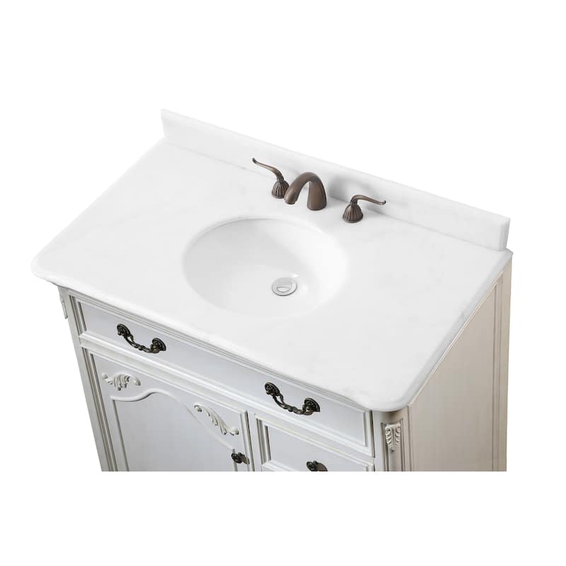 36" Bathroom Vanity Sink