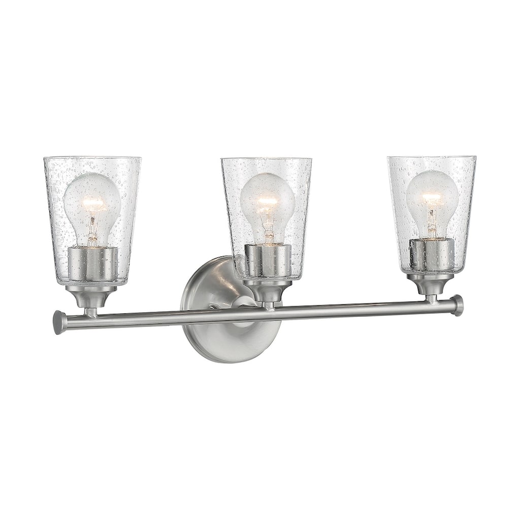 Bellevue NVBF60304 Tussle 3 Light 20" Wide Bathroom Vanity Light