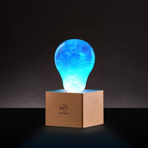 EP Light Resin Table Lamp Ambient Bedside Lamp - Memory