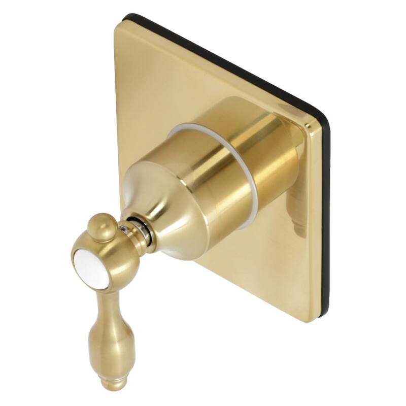 Kingston Brass Tudor Single Handle 3 Function Diverter Valve Trim - Brushed Brass