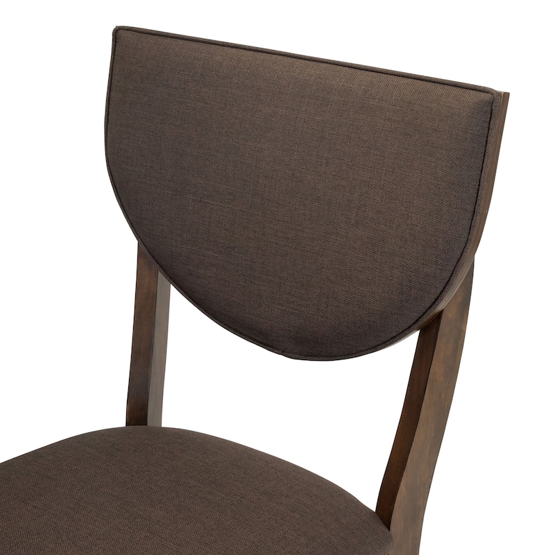 Oskam I Transitional Walnut Wood 5-Piece Dining Set by Furniture of America