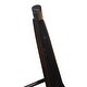 preview thumbnail 25 of 25, High Back Metal Barstool with Black/Brown Leather Cushion-Set of 4
