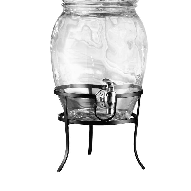 Fortuna Beverage Dispenser 2 Gal W/Metal Stand
