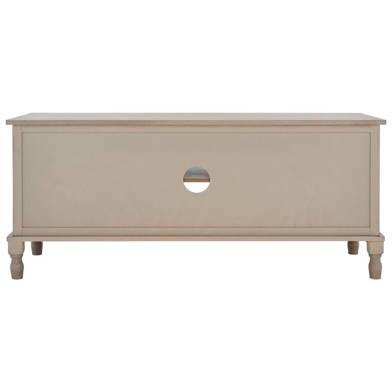 SAFAVIEH Caitlyn 2 Door 1 Shelf Media Stand - 47" W x 16" D x 20" H - 47Wx16Dx20H