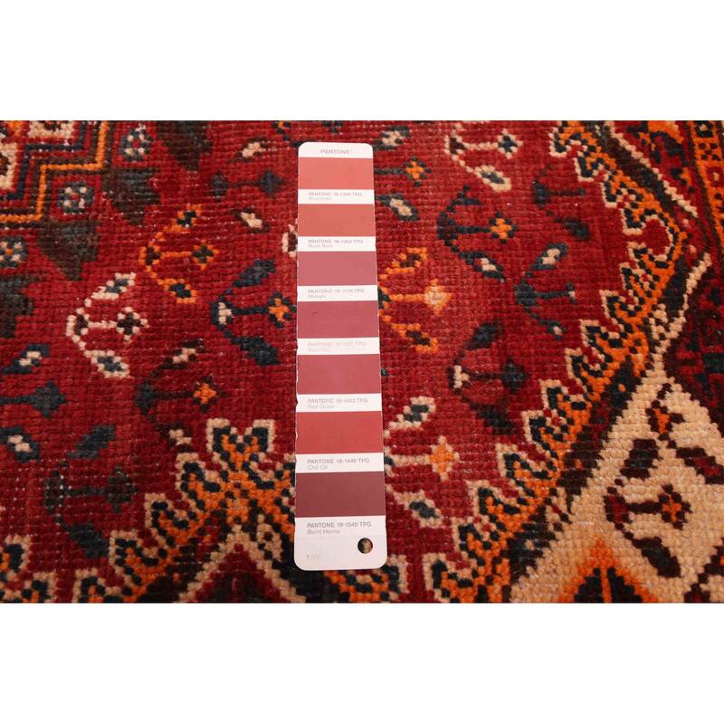 ECARPETGALLERY Hand-knotted Konya Anatolian Red Wool Rug - 5'3 x 9'10