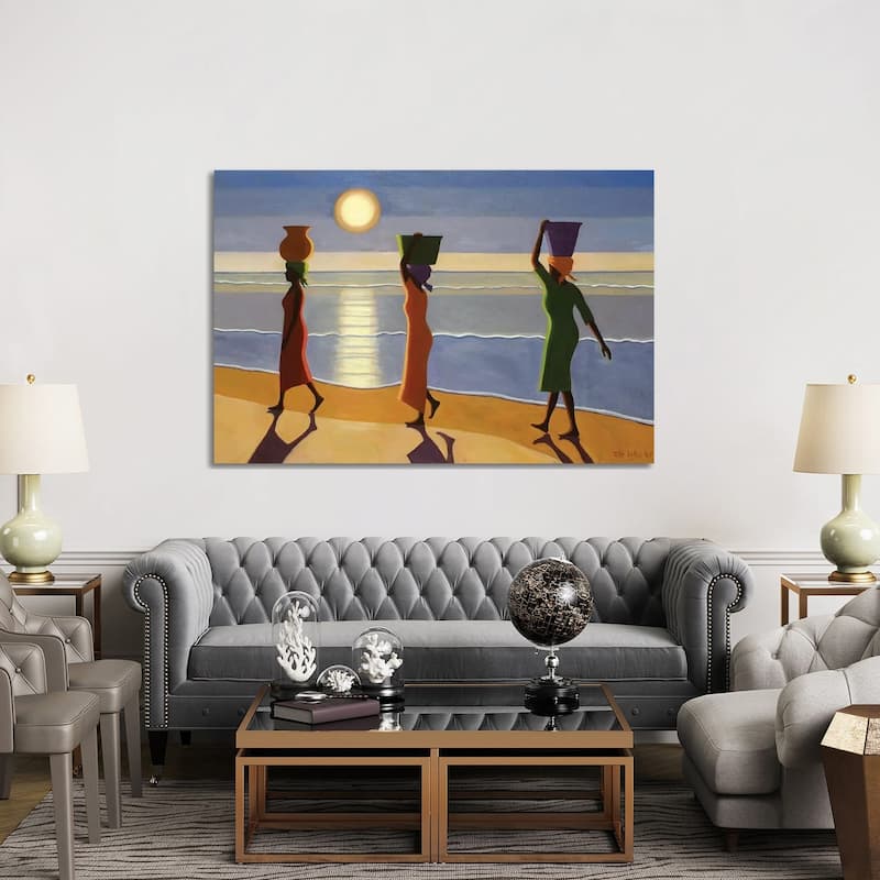 iCanvas "By The Beach" by Tilly Willis Canvas Print
