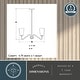 preview thumbnail 11 of 9, Vaxcel Lighting H0284 Beverly 5 Light 23" Wide Chandelier