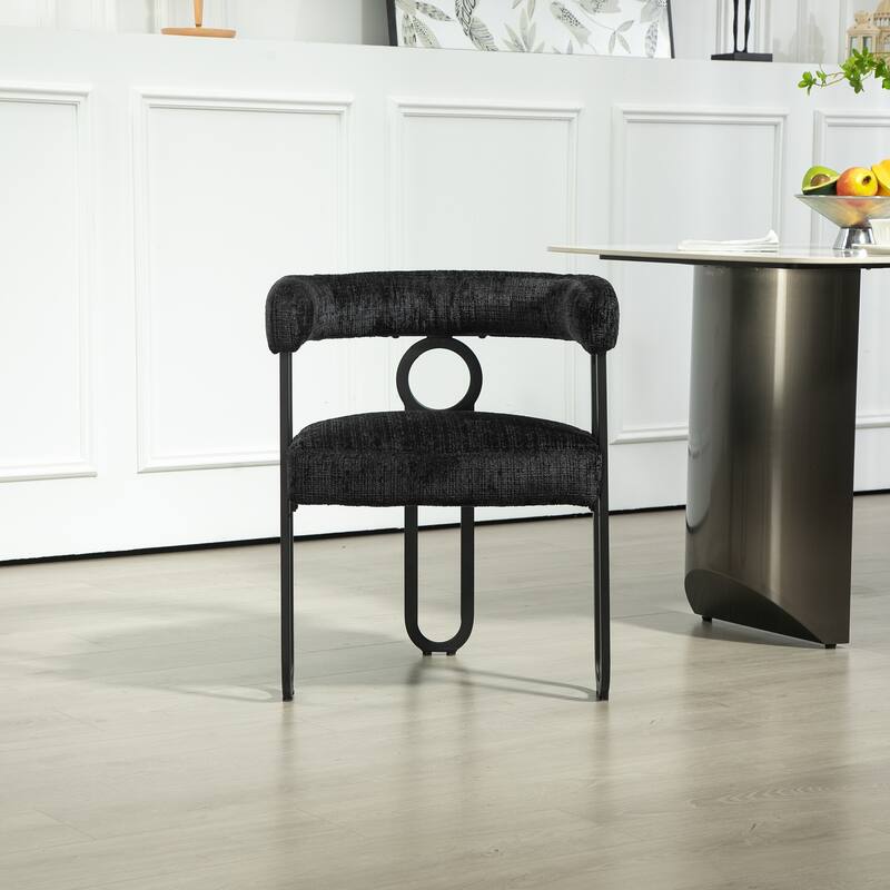 Modern PU Upholstered Accent Chair for LIving Room or Dining