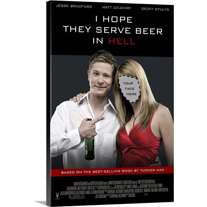 Shop I Hope They Serve Beer In Hell 2009 Canvas Wall Art