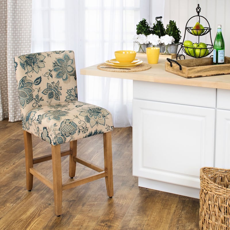 HomePop Lexie 24-inch Counter Height Barstool - 24 inches