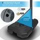 preview thumbnail 6 of 13, Adjustable Height Portable Basketball Hoop with 44" Backboard, Wheels
